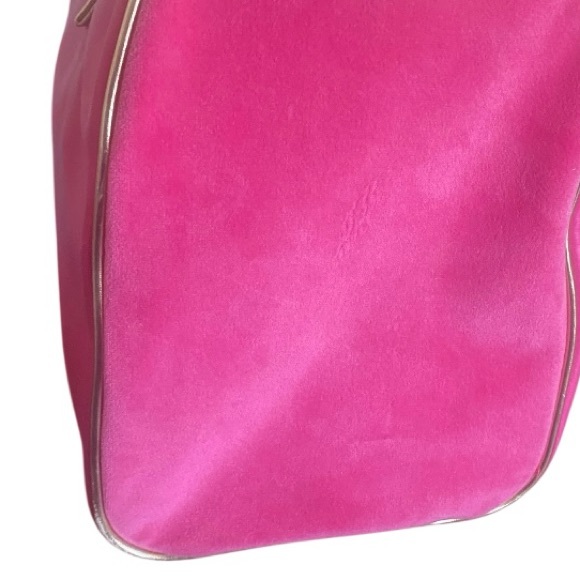 Y2K Pink and Gold Women's Bag - Picture 10 of 12